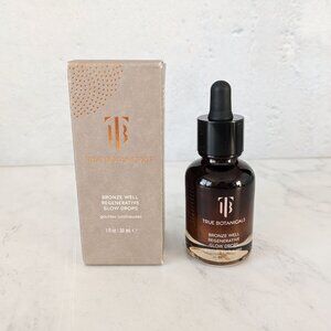 NEW True Botanicals Bronze Well Regenerative Glow Drops 1oz